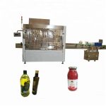 Máquina de recheo e tapado de botella de PET Control de PLC para pasta de tomate / salsa quente