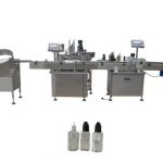 Máquinas etiquetadoras de recheo de recheo peristáltico empregadas para botellas de unicornio de 60ml