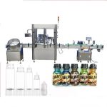 Máquina de recheo de botellas Servo Motor, máquina de encofrado de perfume de control de pantalla táctil