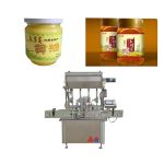 Pantalla táctil Máquina de recheo de mel para salsa de botellas de cristal / marmelada de froitas