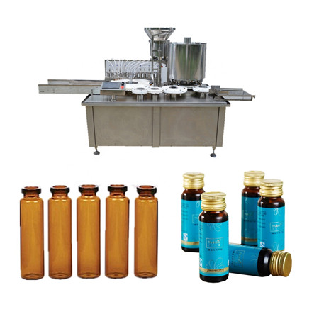 Máquina de recheo e selado de ampollas de botellas de vidro farmacéutico Máquina de recheo e selado de líquidos Máquina de recheo de frascos