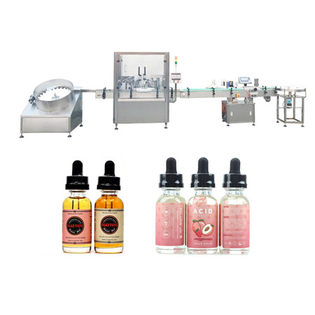 Cartucho de vapor de botella de líquido semiautomático E para a fabricación de cartuchos de recheo para cartuchos de silicona