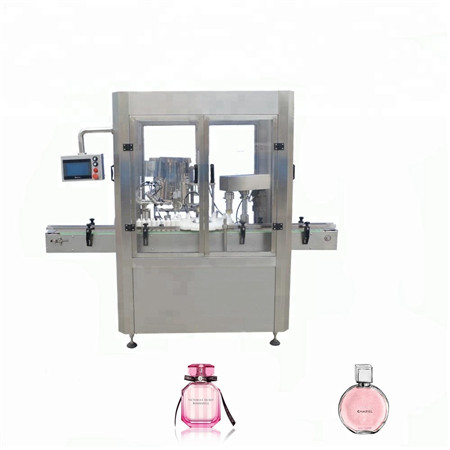 Máquina automática de recheo cosmético con máquina de recheo de botella Máquina de recheo de botellas de 30ml con recheo líquido de 50ml