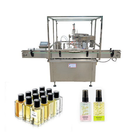 Máquina de recheo de recheo de aceite de alta precisión con máquina de botella de recarga de aceite