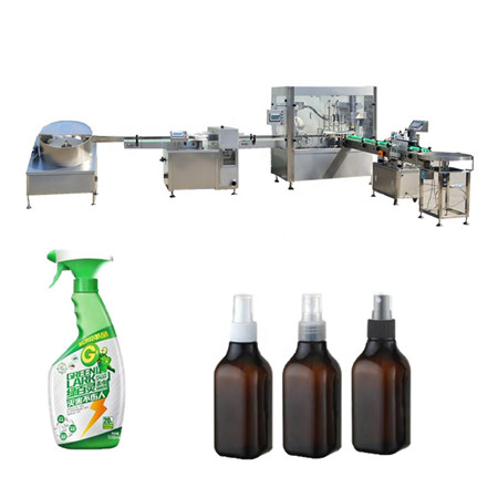 Máquina de recheo completa de aceite de oliva completamente precisa / máquina de recheo de botella