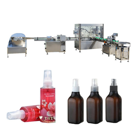 Máquina de envasado de aceite de oliva de alta velocidade 8 boquillas Máquinas de recheo de aceite comestible de 1L de calidade alimentaria