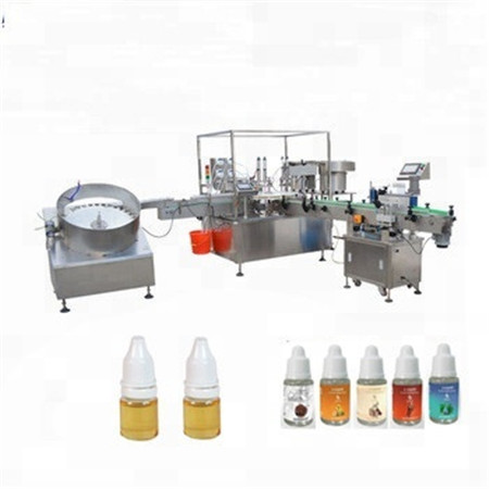 Máquina de recheo de líquido horizontal neumática de 5-5000 ml Máquina de recheo de botellas de alta precisión