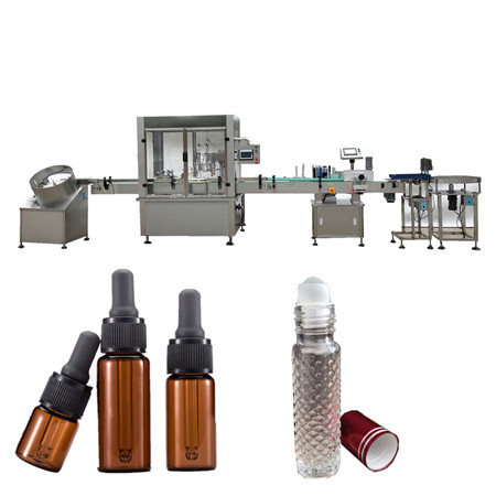 YB-YX2 15ml CBD e-líquido tinturas máquina de recheo de botellas contagotas 10ml 30ml Boston máquina de recheo de botellas tapadora