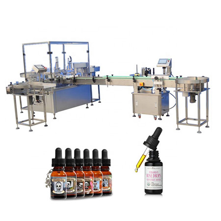 Máquina de recheo de botellas asépticas de rendemento fiable do fabricante