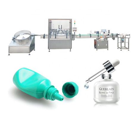 Máquina de recheo de líquidos semiautomáticos de pequena escala de pequenas dimensións Neumática de 10 ml de perfume de botella de perfume