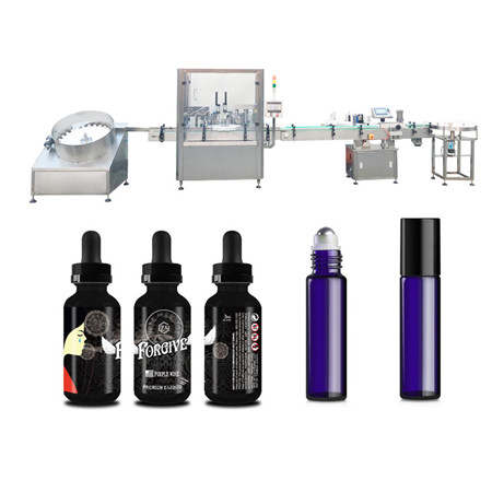 JB-YX2 5ml máquina de recheo automático de frascos de 10ml e máquina de encofrado para líquido de ejuice
