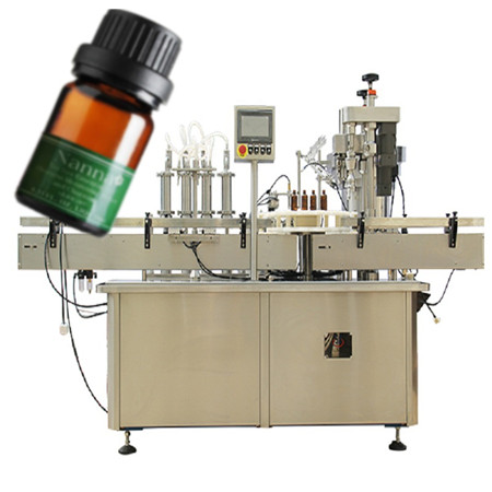 Máquina de recheo automática de mostaza / cacahuete / aceite de palma comestible con aceite comestible / planta de embotellado de aceite de cociña