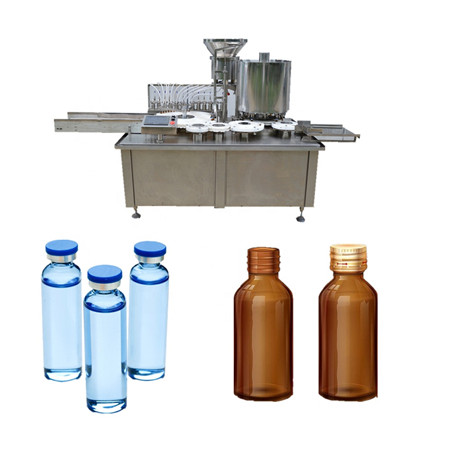 Sabor de calidade alimentaria e líquido automático e líquido de produción de botella de enchido de botella