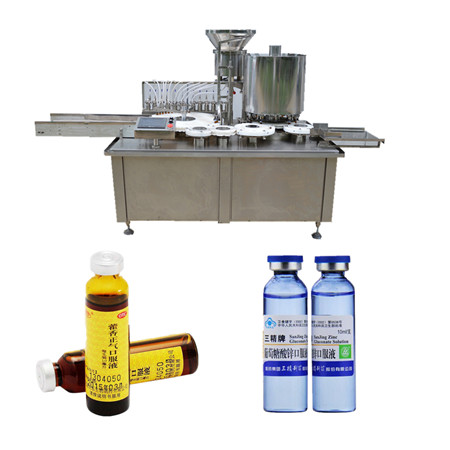 Os produtos de fábrica máis populares de China tintura máquina de recheo de aceite cbd máquina de recheo de botellas de 30 ml máquina automática de recheo de líquidos